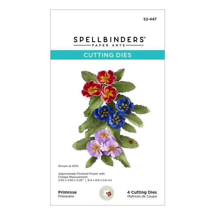 Spellbinders - Serenity Garden Collection - Dies - Primrose-ScrapbookPal