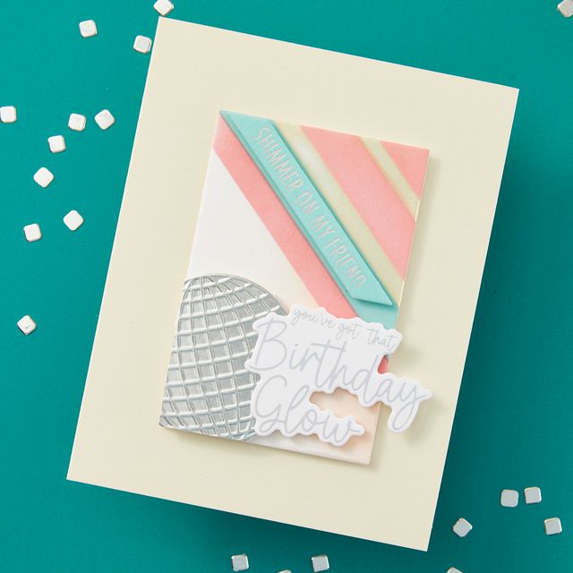 Spellbinders - Shine Bright Collection - Dies - Disco Balls-ScrapbookPal