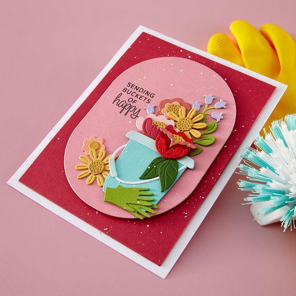 Spellbinders - Shiny New Day Collection - Dies - Squeaky Clean-ScrapbookPal