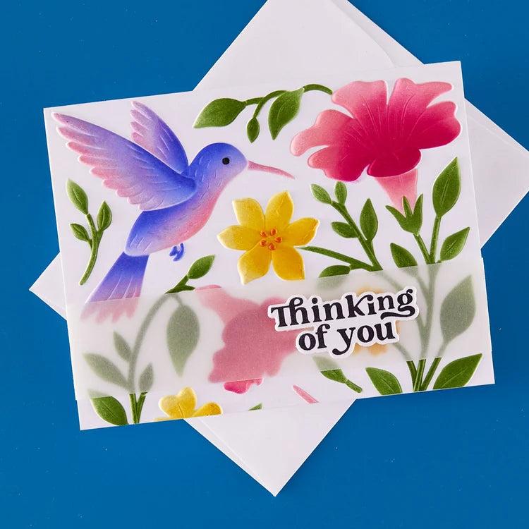 Spellbinders - Simon's Sentiments Collection - Letterpress + Foil Plate &amp; Dies - Must-Have Sentiments-ScrapbookPal