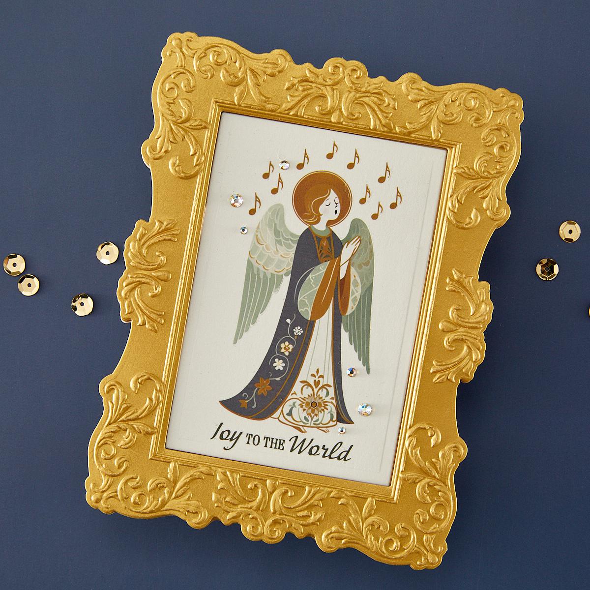 Spellbinders - Simply Made Collection - 3D Embossing Folder - Greenwich Market Frame-ScrapbookPal