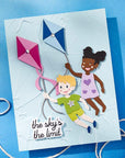 Spellbinders - Sky's the Limit Collection - Press Plates & Dies - Soaring Sentiments-ScrapbookPal