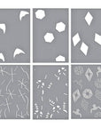 Spellbinders - Sky's the Limit Collection - Stencils - Layered Flying Kites-ScrapbookPal