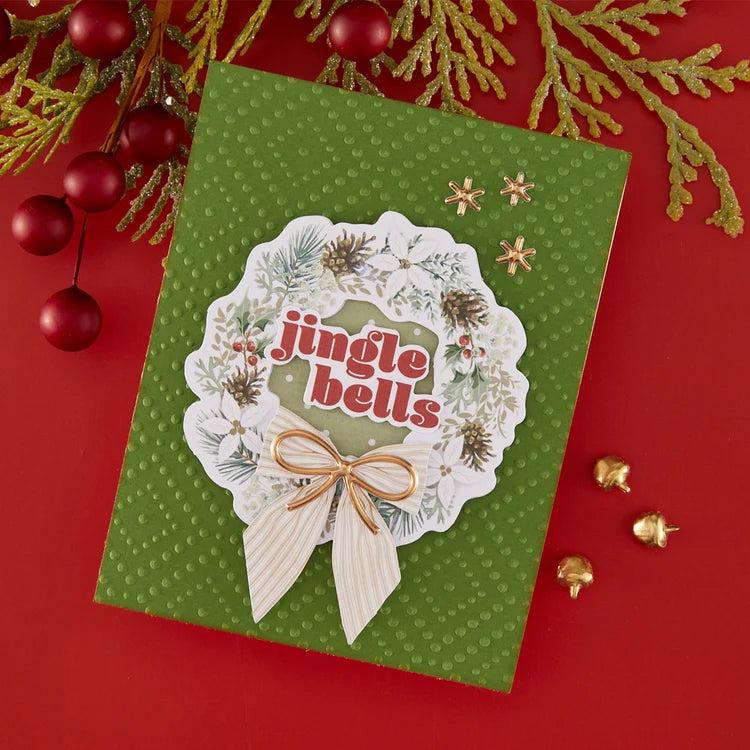 Spellbinders - Sleigh Bells Ring Collection - Foil Puffy Stickers-ScrapbookPal