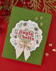 Spellbinders - Sleigh Bells Ring Collection - Foil Puffy Stickers-ScrapbookPal