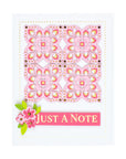 Spellbinders - Slimline Collection - Glimmer Hot Foil Plate - Slimline Essential Glimmer Sentiments-ScrapbookPal