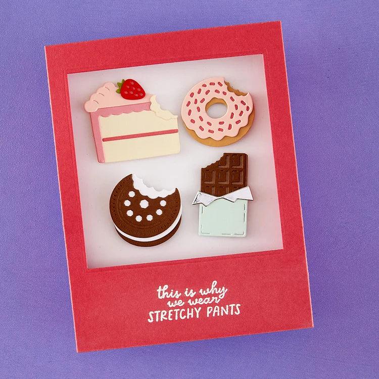 Spellbinders - Snack Goals Collection - Clear Stamps - Snack Goals-ScrapbookPal