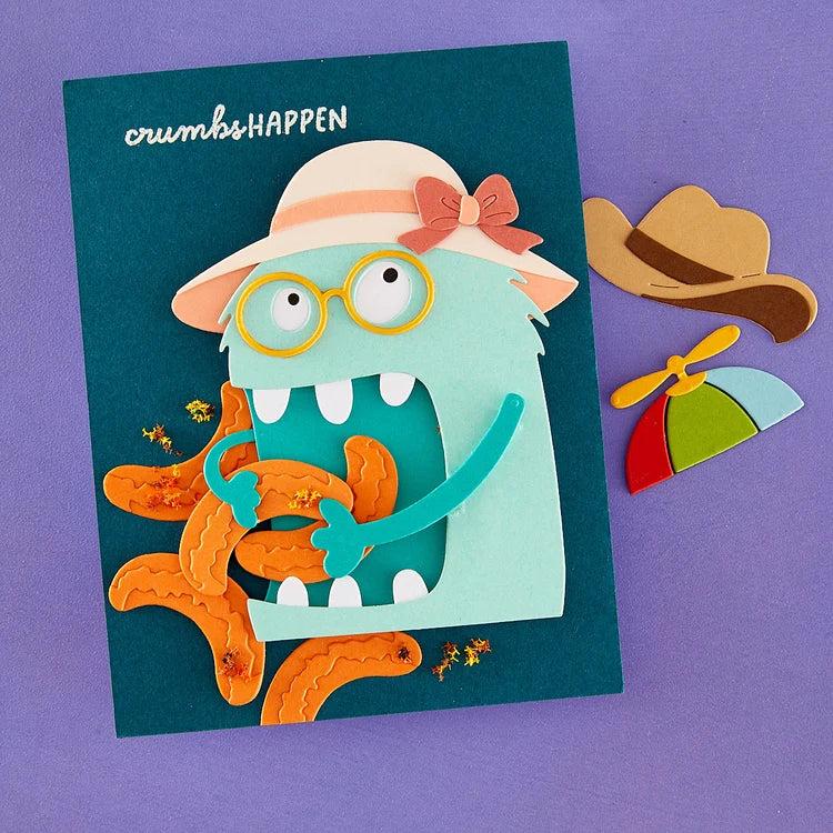 Spellbinders - Snack Goals Collection - Dies - One More Bite-ScrapbookPal