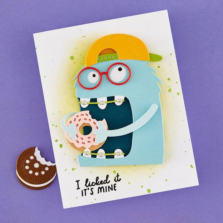 Spellbinders - Snack Goals Collection - Dies - Top It Off-ScrapbookPal