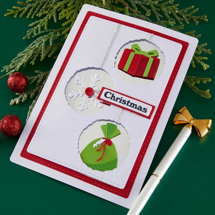 Spellbinders - Snowflake Kisses Collection - Dies - Gift Boxes and Bags-ScrapbookPal
