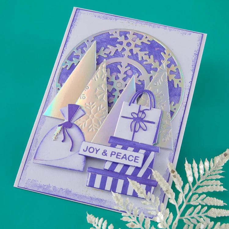 Spellbinders - Snowflake Kisses Collection - Dies - Gift Boxes and Bags-ScrapbookPal