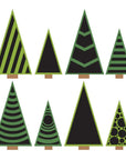 Spellbinders - Snowflake Kisses Collection - Dies - Infinity Trees-ScrapbookPal