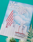 Spellbinders - Snowflake Kisses Collection - Dies - Infinity Trees-ScrapbookPal