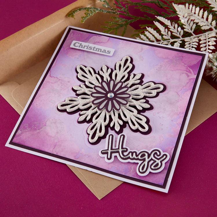 Spellbinders - Snowflake Kisses Collection - Dies - Layered Snowflakes-ScrapbookPal