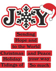 Spellbinders - Snowflake Kisses Collection - Dies - Snowflake Joy-ScrapbookPal