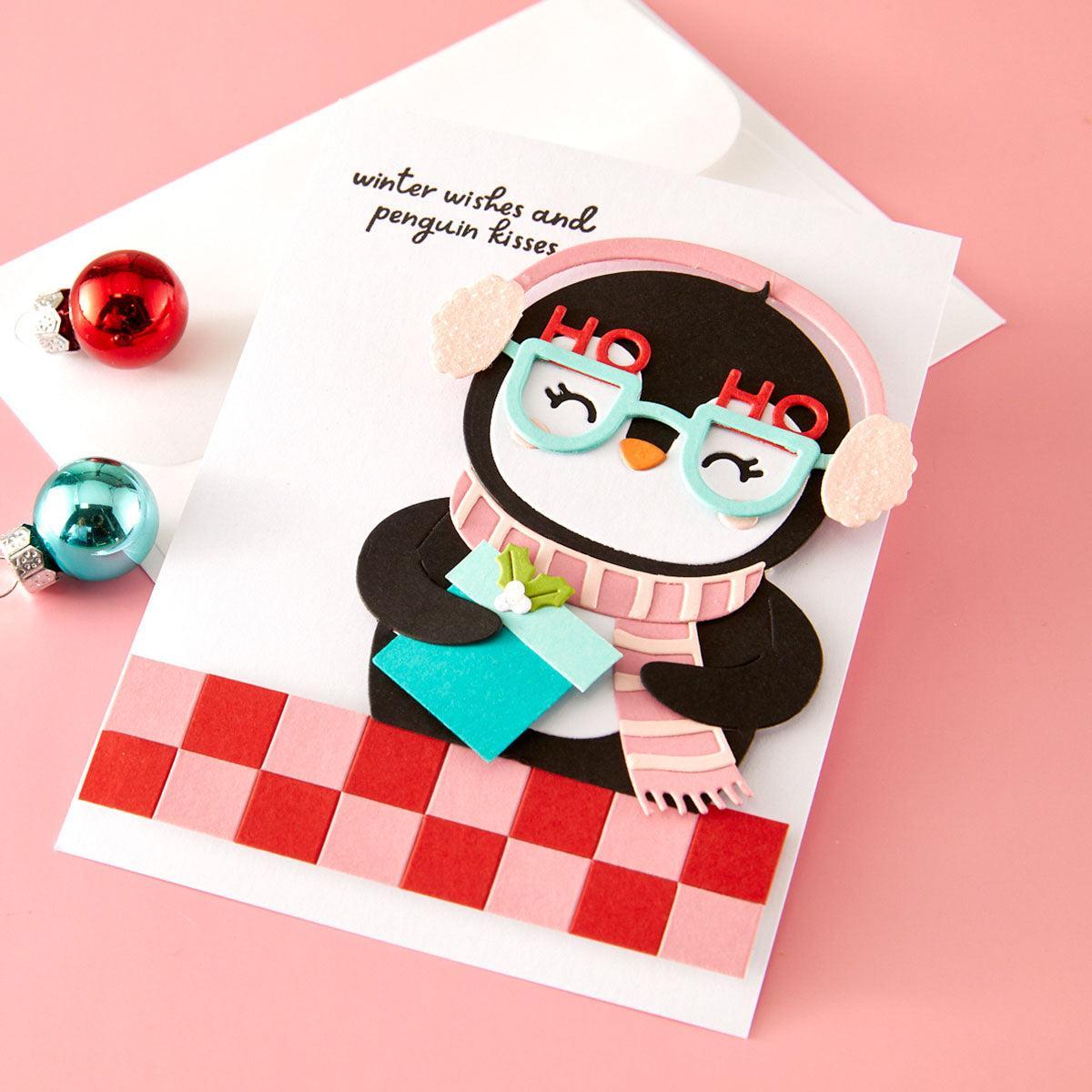 Spellbinders - Spectacular Christmas Collection - Dies - Spectacular Penguin-ScrapbookPal