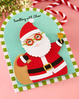 Spellbinders - Spectacular Christmas Collection - Dies - Spectacular Santa-ScrapbookPal