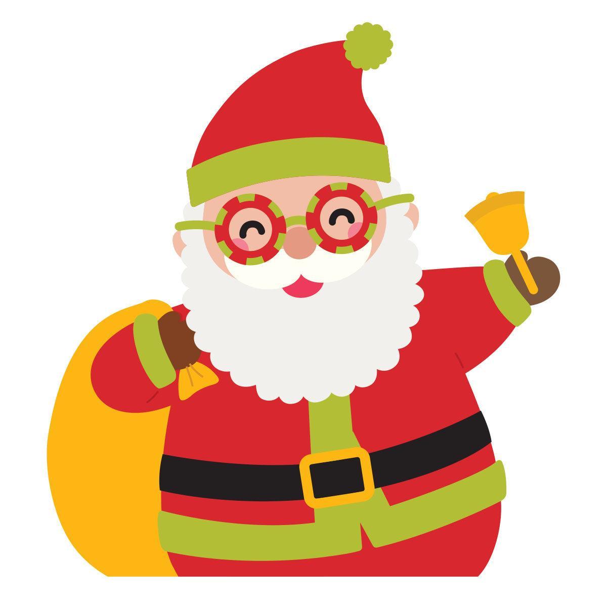 Spellbinders - Spectacular Christmas Collection - Dies - Spectacular Santa-ScrapbookPal