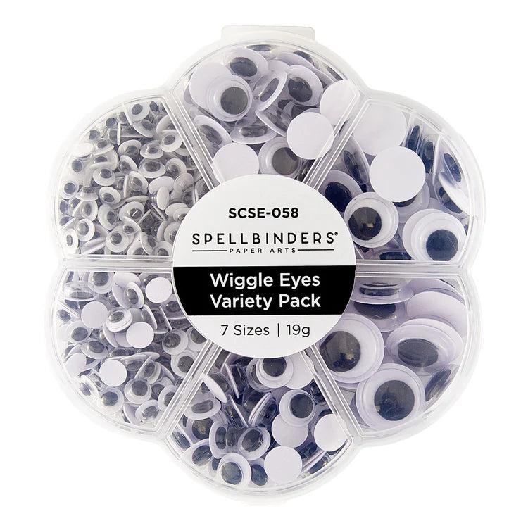 Spellbinders - Spellbinders - Wiggle Eyes Variety Pack-ScrapbookPal