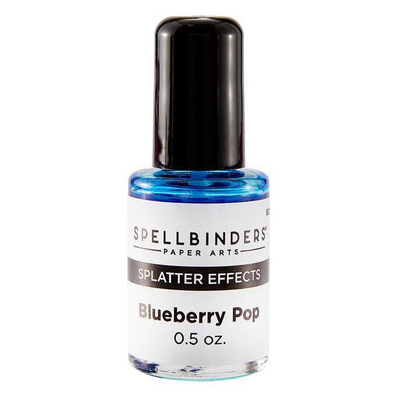 Spellbinders - Splatter Effects - Blueberry Pop-ScrapbookPal