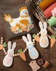 Spellbinders - Spring Felt Stitch & Create Collection - Dies - Felt Carrot Companion-ScrapbookPal