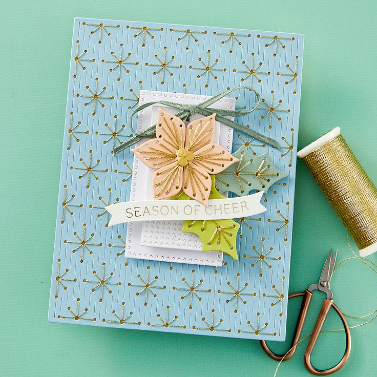 Spellbinders - Stitched Bright Collection - Dies - Stitched Starfilled Background-ScrapbookPal