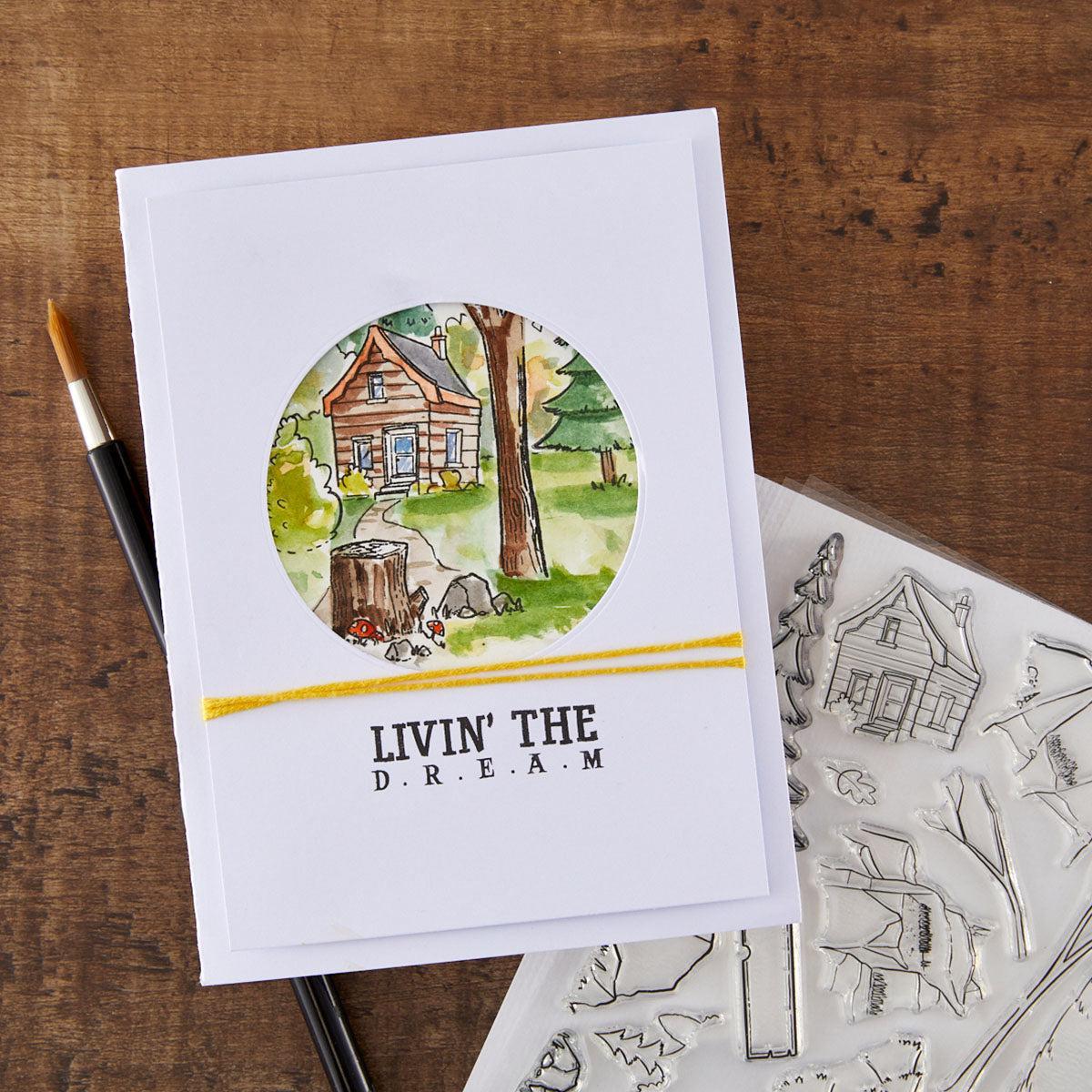 Spellbinders - Storybook Illustrations Collection - Clear Stamps - Into the Wild-ScrapbookPal
