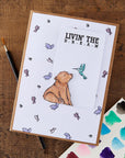 Spellbinders - Storybook Illustrations Collection - Clear Stamps - Wild Friends-ScrapbookPal