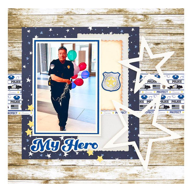 Spellbinders - Storytelling Collection - Dies - My Hero-ScrapbookPal