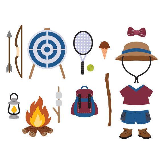 Spellbinders - Summer Camp Collection - Dies - Camp Days-ScrapbookPal