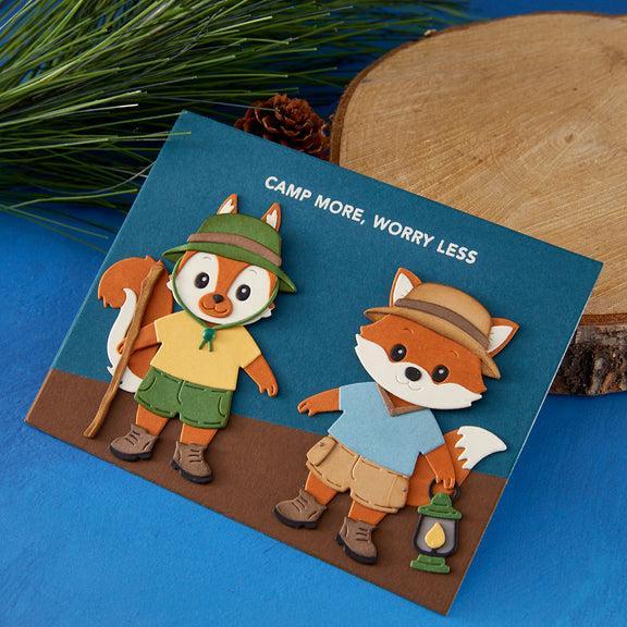 Spellbinders - Summer Camp Collection - Dies - Camp Days-ScrapbookPal