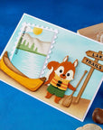 Spellbinders - Summer Camp Collection - Dies - Splash Days-ScrapbookPal