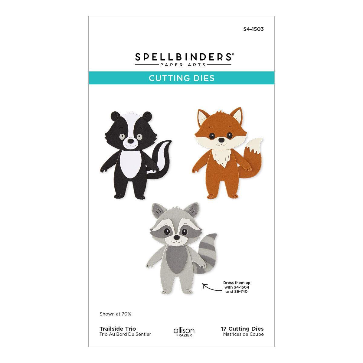 Spellbinders - Summer Camp Collection - Dies - Trailside Trio-ScrapbookPal