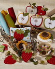 Spellbinders - Summer Felt Stitch & Create Collection - Dies - Felt Floral Beehive-ScrapbookPal