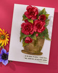 Spellbinders - Summer Solstice Garden Collection - Dies - Begonia and Ladybugs-ScrapbookPal