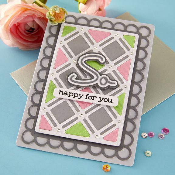 Spellbinders - Summertime Collection - Clear Stamps &amp; Dies - So Amazing Sentiments-ScrapbookPal
