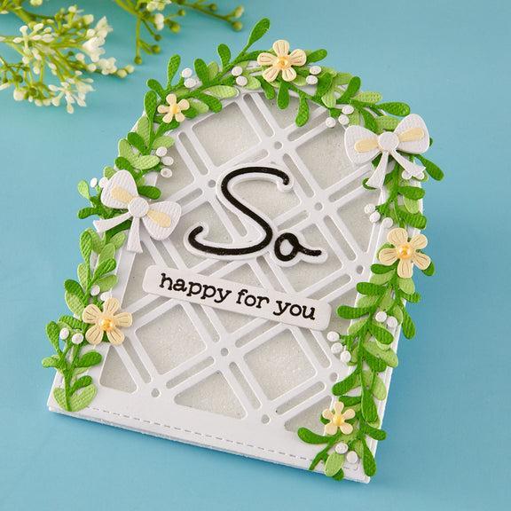 Spellbinders - Summertime Collection - Dies - Decorative Lattice-ScrapbookPal