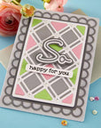 Spellbinders - Summertime Collection - Dies - Decorative Lattice-ScrapbookPal