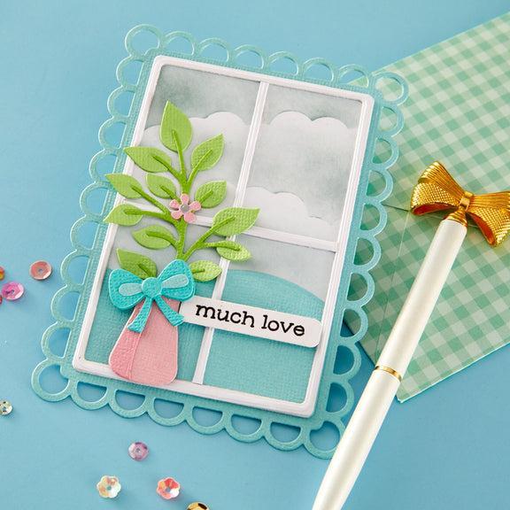 Spellbinders - Summertime Collection - Dies - Open Lace Frame and Landscapes-ScrapbookPal