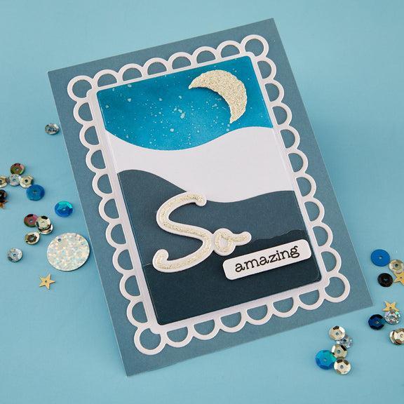 Spellbinders - Summertime Collection - Dies - Open Lace Frame and Landscapes-ScrapbookPal