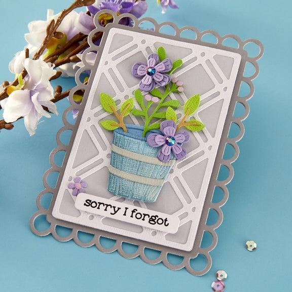 Spellbinders - Summertime Collection - Dies - Decorative Lattice-ScrapbookPal