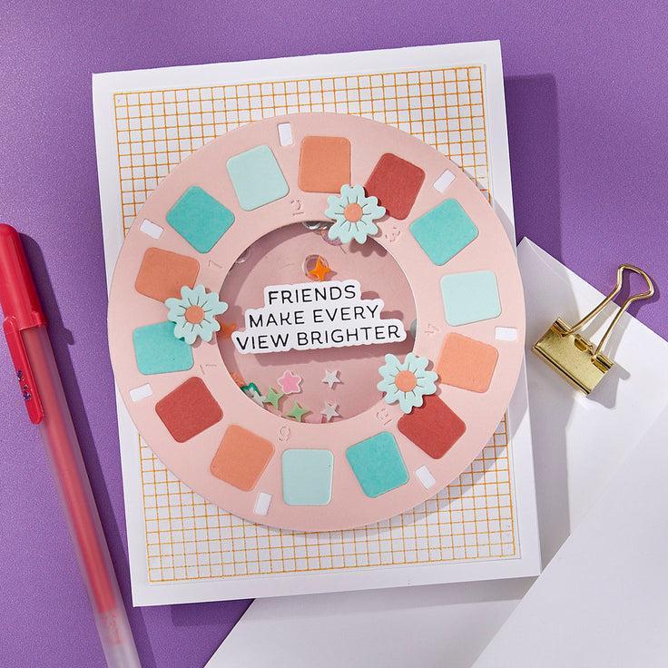 Spellbinders - Take Note Collection - Dies - Reel Color-ScrapbookPal