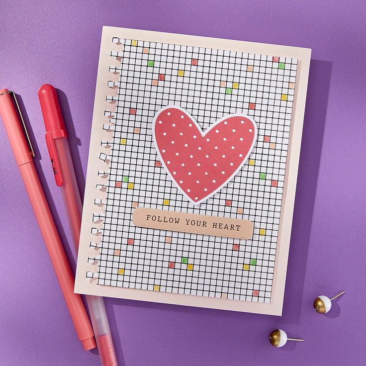 Spellbinders - Take Note Collection - Registration Press Plates - Journal Grid-ScrapbookPal
