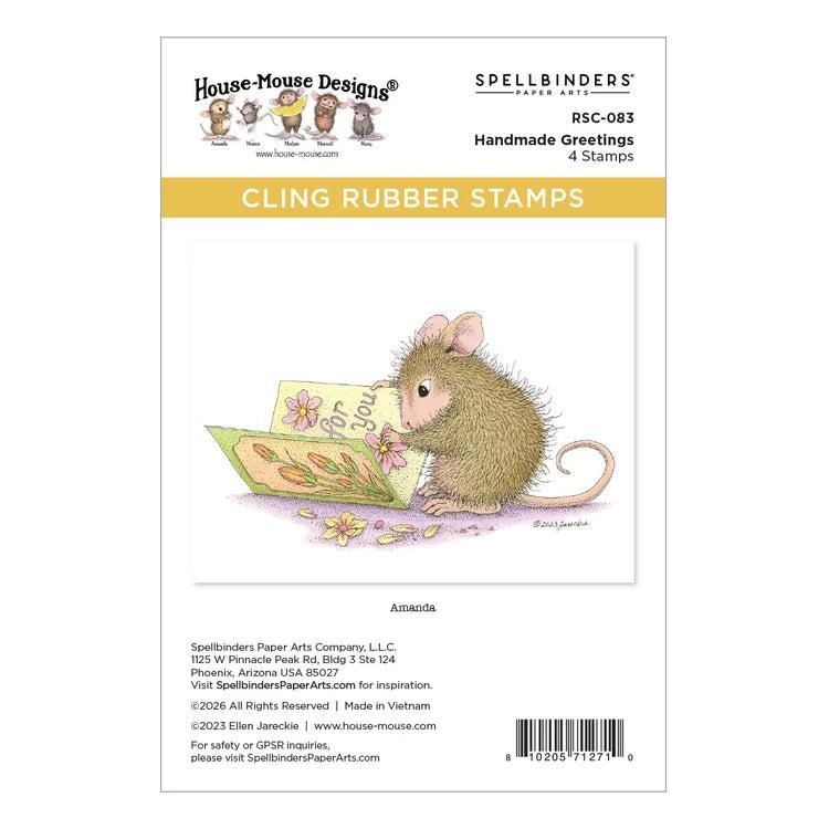 Spellbinders - Tangled Collection - Cling Stamps - Handmade Greetings-ScrapbookPal