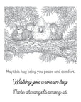 Spellbinders - Tangled Collection - Cling Stamps - Warm Hugs-ScrapbookPal