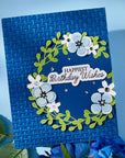 Spellbinders - Texture & Foliage Collection - 3D Embossing Folder - Linen-ScrapbookPal
