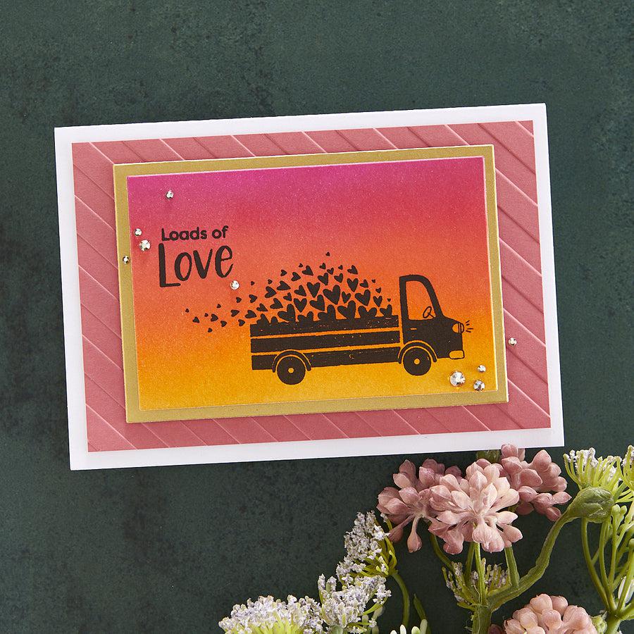 Spellbinders - The Cardmaker III Collection - Clear Stamps - Many Greetings-ScrapbookPal