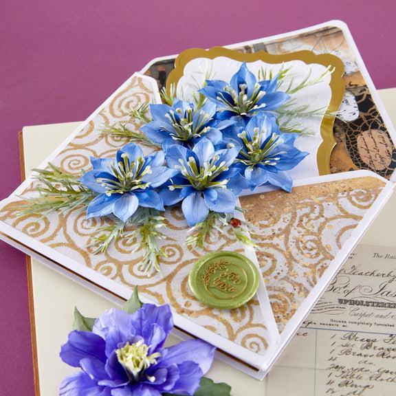 Spellbinders - The Poet's Garden Collection - Dies - Love-in-a-Mist-ScrapbookPal