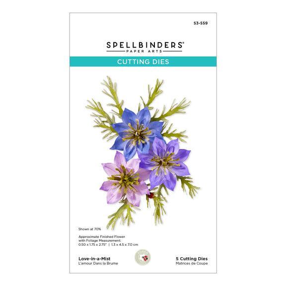 Spellbinders - The Poet's Garden Collection - Dies - Love-in-a-Mist-ScrapbookPal