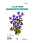 Spellbinders - The Poet's Garden Collection - Dies - Wild Violet and Ladybugs-ScrapbookPal